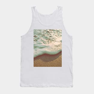 Sea Foam Photo Tank Top